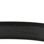 Box Calfskin 25mm Cintura Belt 80 32 Black - 图片 6