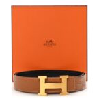 Box Togo 32mm H Belt 90 36 Black Gold - 图片 6