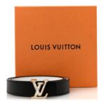 Epi 25mm LV Reversible Belt 85 34 Black White - 图片 6