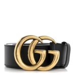 Calfskin Double G 40mm Belt 115 46 Black