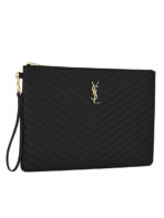 Monogram Document Holder in Matelasse Leather - 图片 3