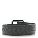 Nappa Intrecciato Belt 115 46 Grey - 图片 2