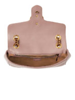 GG Marmont Small Matelasse Dusty Pink Leather Shoulder Bag - 图片 5