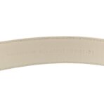 Smooth Calfskin 20mm Cintura Belt 75 30 Crema Soft - 图片 4