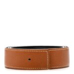 Box Epsom 32mm H Belt Strap 80 32 Black Gold - 图片 2