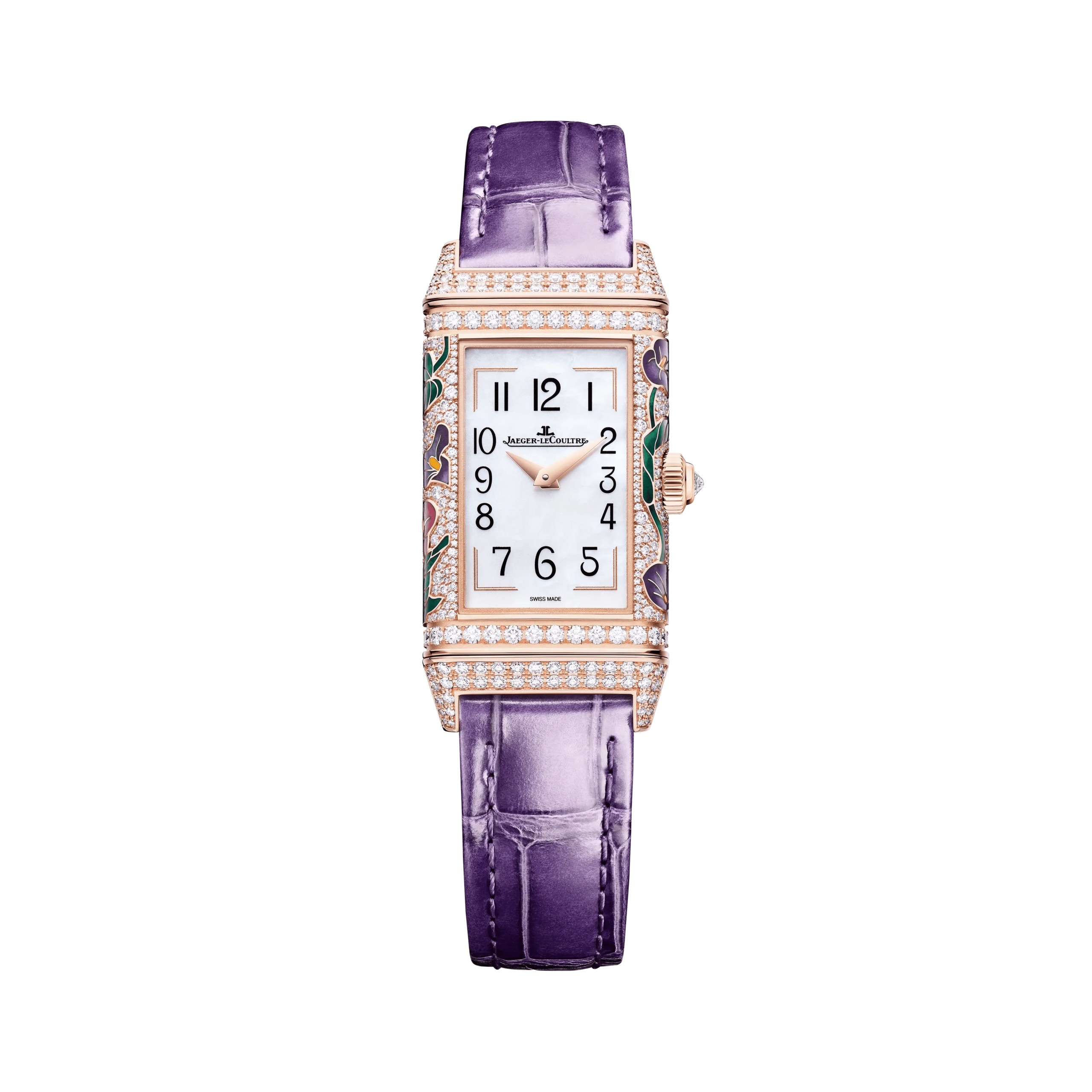 50135c9ad75bf4dc13e51a43a6c784563e82d58d.png Pink Gold Reverso One Precious Flowers Women’s Watch Q3292435 - 图片 1