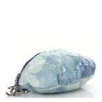 Sequin Tri-color Waterfall Waist Bag Fanny Pack Silver Blue - 图片 4