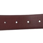 Calfskin CC Reversible 90 36 Belt Black Burgundy - 图片 5
