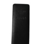 Glossy Calfskin VLogo Reversible 30mm Belt 80 32 Saddle Brown Black - 图片 3