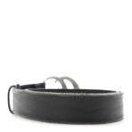 Cuoio Toscano Nickel Double G 30mm Belt 75 30 Black - 图片 2