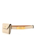 Epsom Kelly Pocket Belt Craie