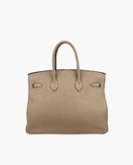 Hermès Birkin 35 Clemence Dove Grey PHW - 图片 5
