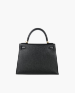 Hermès Kelly 28 Epsom Sellier Black GHW - 图片 12