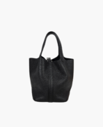 Hermès Picotin 18 Lock Clemence Black PHW - 图片 5
