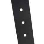Suede Calfskin Monogram Square Buckle Belt 80 32 Black - 图片 5