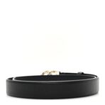 Calfskin Crystal CC Belt 70 28 Black - 图片 2
