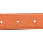 Swift Epsom 24mm Constance H Belt 65 Black Orange - 图片 4