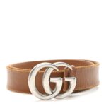 Faded Calfskin Double G 40mm Belt 90 36 Cuir