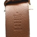 Faded Calfskin Double G 40mm Belt 90 36 Cuir - 图片 3