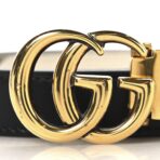 Plutone Calfskin Double G Reversible Belt 100 40 Black White - 图片 7