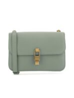 Leather Carré Shoulder Bag