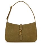Le 5 a 7 in Suede Shoulder Bag