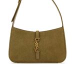 Le 5 a 7 in Suede Shoulder Bag