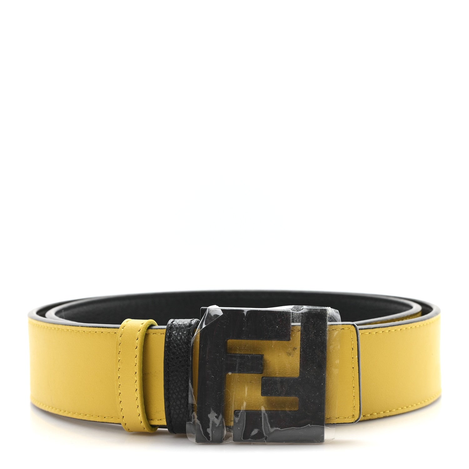 6872df0417a88f50d5aa3e1f97ba0432.jpg Vitello King FF 95 38 Belt Yellow Black - 图片 1