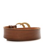 Faded Calfskin Double G Belt 80 32 Cuir - 图片 2