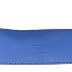Taurillon Calfskin 40mm LV Initiales Reversible Belt 95 38 Navy - 图片 3
