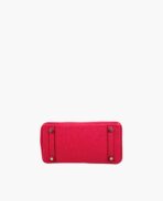 Hermès Birkin 25 Framboise Touch Togo Matt Alligator PHW - 图片 6