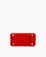 Hermès Birkin 25 Shiny Crocodile Niloticus Geranium GHW - 图片 6