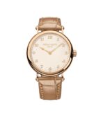 35mm Ultra Thin 18k Rose Gold Silver Dial Automatic