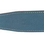 Swift Epsom 32mm H Belt 90 Black Blue Jean - 图片 3