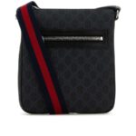 GG Black Small Messenger Bag