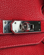 Hermes Birkin 35 Togo Red PHW - 图片 7