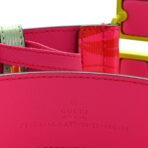 Calfskin Floral Heron G Cube Memorable Buckle 40mm Belt 80 32 Pink Green Multicolor - 图片 5