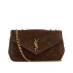 Loulou Small in Matelassé Suede
