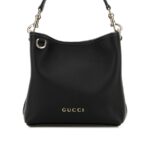 GG Emblem Leather Bucket Bag