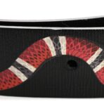 Shangai Calfskin Kingsnake 35mm Belt 100 40 Black Multicolor - 图片 8
