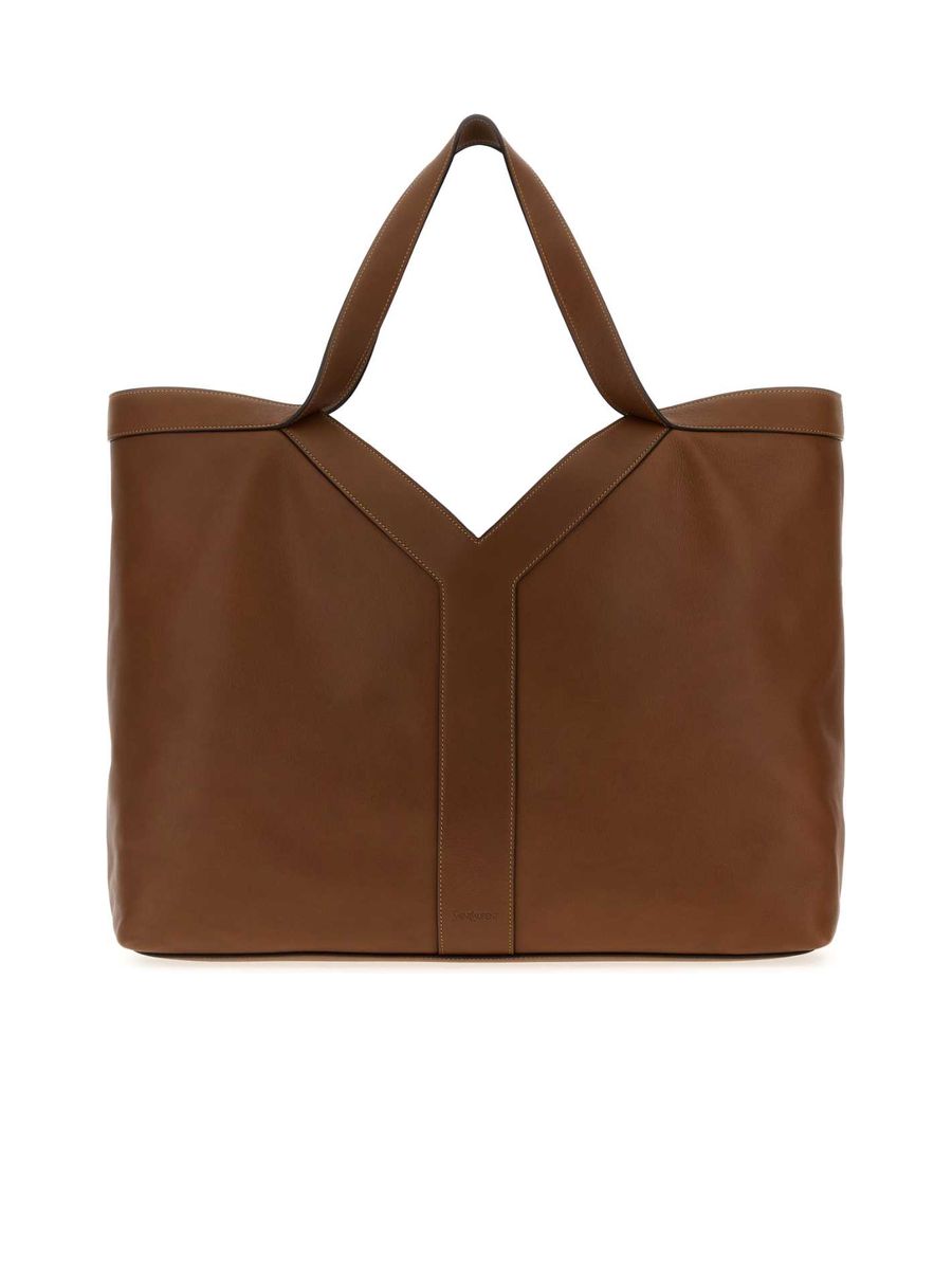 820672AAEC3_6359-1.jpg Y Large Tote in Leather - 图片 1