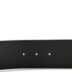 Calfskin Crystal Double G 55mm Belt 70 28 Black - 图片 4