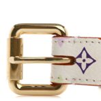 Monogram Multicolor Belt 80 32 White - 图片 8