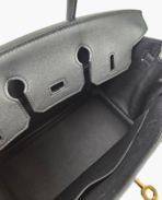 Hermes Birkin 25 Swift Black GHW - 图片 8