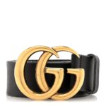 Faded Calfskin Double G 40mm Belt 75 30 Black
