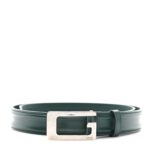 Ciny Lux Calfskin G Cube Memorable 25mm Belt 90 36 Vintage Green