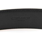 Smooth Calfskin Monogram Square Buckle Belt 75 30 Dark Beige - 图片 3