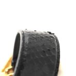 Snakeskin Heart Belt 75 30 Black - 图片 7