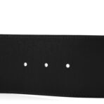 Moon Calfskin Pearl Double G 70mm Belt 85 34 Black Cream - 图片 3