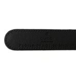 Calfskin GG Marmont Thin Chain Belt 85 34 Black - 图片 5